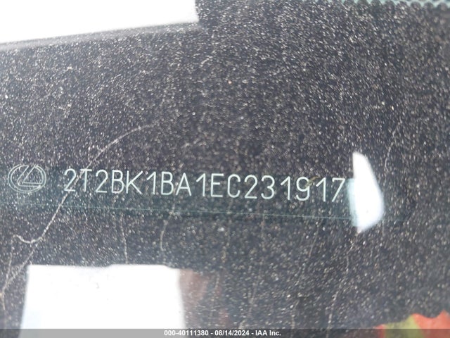 Lexus RX 350 2014 2T2BK1BA1EC231917 Image 9