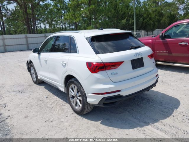 WA1DECF3XP1112177 Audi Q3 Premium 45 Tfsi S Line Quattro Tiptronic