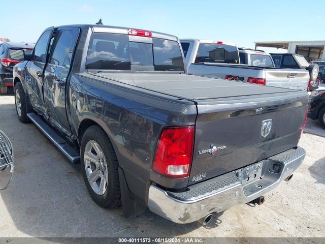 1C6RR6LT5JS251681 RAM 1500 Lone Star Silver  4x2 5'7 Box