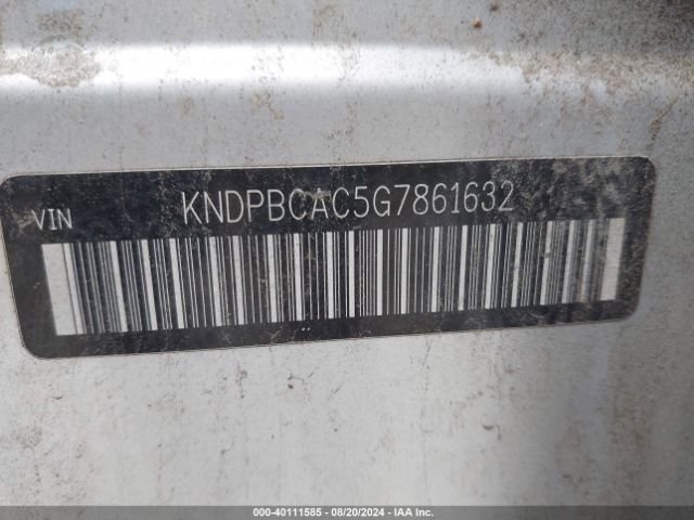 KNDPBCAC5G7861632 KIA Sportage Lx