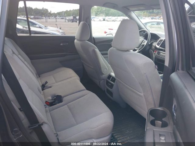 5FNYF6H39HB105247 Honda Pilot Ex