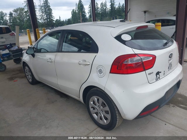 KIA RIO LX 2014 KNADM5A31E6376767 Image 3