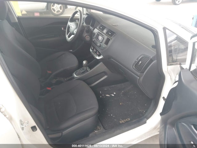 KIA RIO LX 2014 KNADM5A31E6376767 Image 5