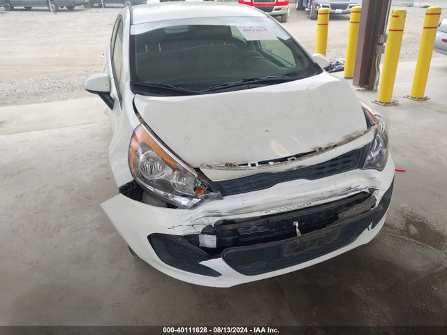 KIA RIO LX 2014 KNADM5A31E6376767 Image 6