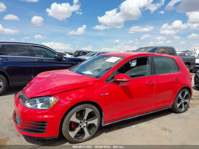 3VW5T7AU6HM055131 Volkswagen Golf Gti Autobahn 4-door/s 4-door/se 4-door/sport 4-door