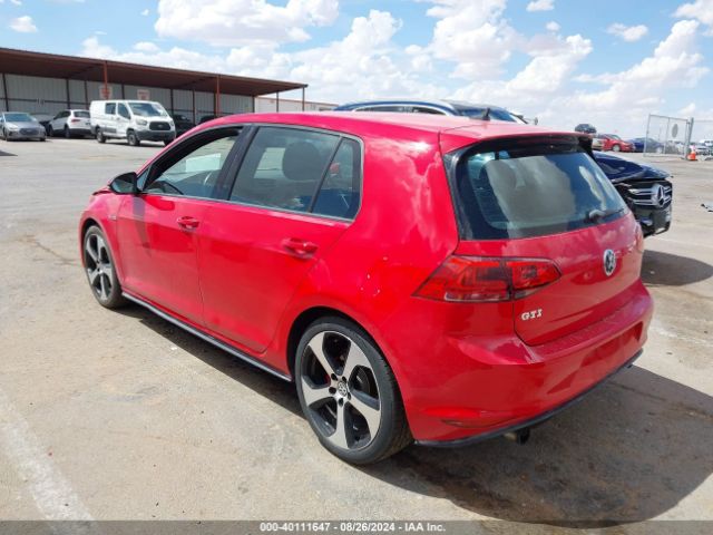 3VW5T7AU6HM055131 Volkswagen Golf Gti Autobahn 4-door/s 4-door/se 4-door/sport 4-door