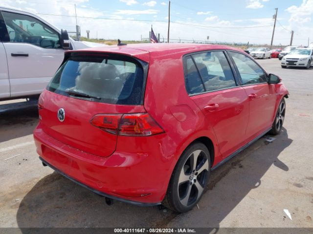 3VW5T7AU6HM055131 Volkswagen Golf Gti Autobahn 4-door/s 4-door/se 4-door/sport 4-door