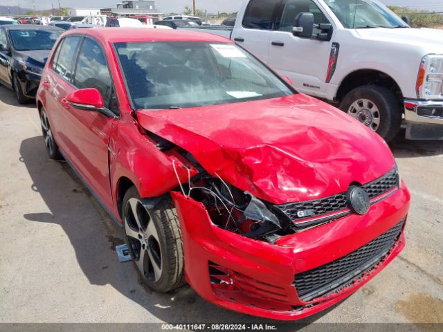 3VW5T7AU6HM055131 Volkswagen Golf Gti Autobahn 4-door/s 4-door/se 4-door/sport 4-door