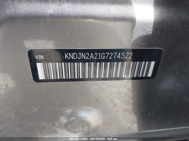 KIA Soul 2016 KNDJN2A21G7274522 Image 9