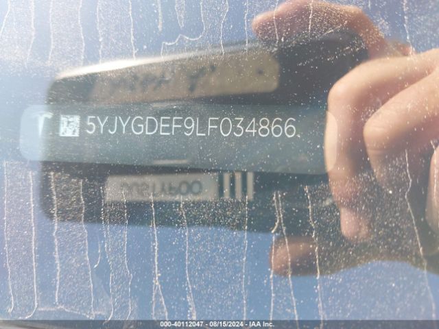 5YJYGDEF9LF034866 Tesla Model Y Long Range Dual Motor All-wheel Drive/performance Dual Motor All-wheel Drive