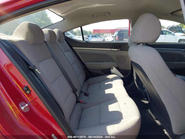Hyundai ELANTRA SEL 2019 KMHD84LF4KU766080 Image 8