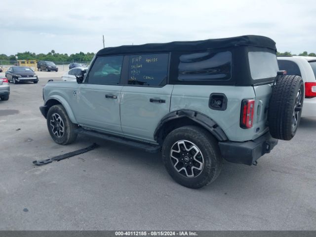 1FMDE5BH5NLB23796 Ford Bronco Outer Banks