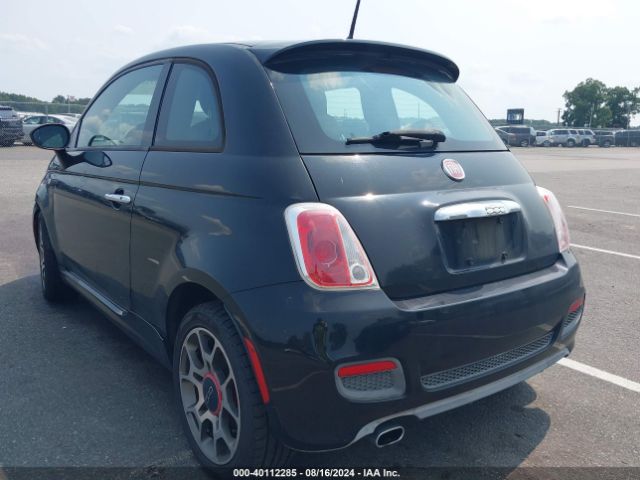 2013 FIAT 500 3C3CFFBR4DT745227 Photo 2