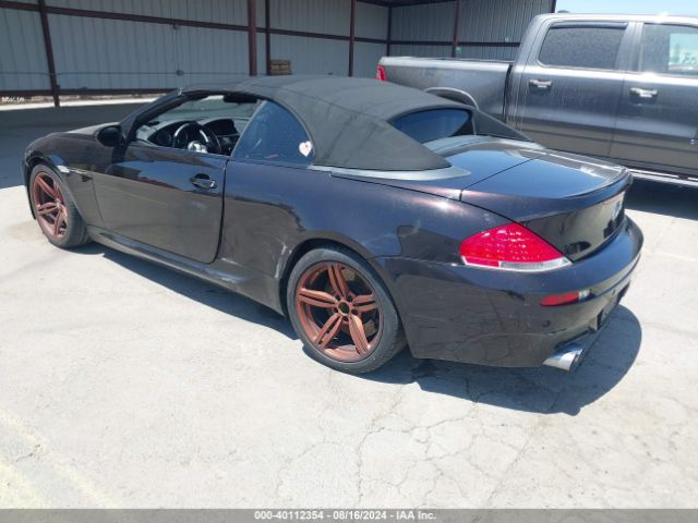 2007 BMW M6 WBSEK93597CY78331 Photo 2