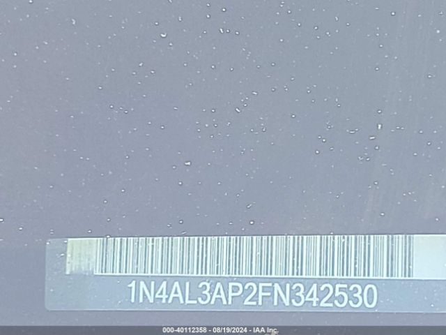 1N4AL3AP2FN342530 Nissan Altima 2.5 Sl