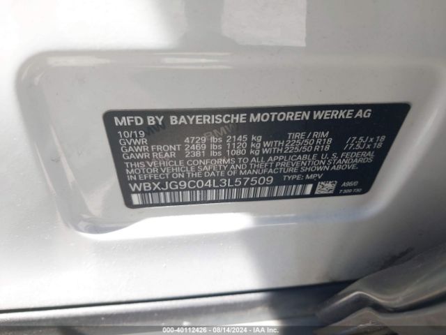 WBXJG9C04L3L57509 BMW X1 Xdrive28i