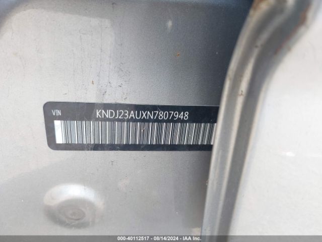 KNDJ23AUXN7807948 KIA SOUL LX
