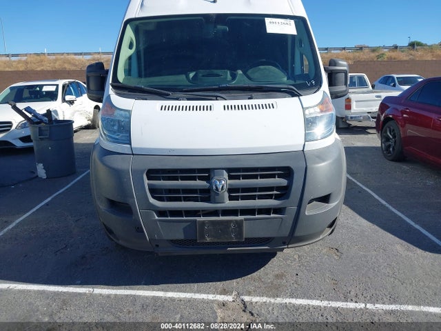 3C6TRVBGXJE159389 RAM Promaster 1500 High Roof 136 Wb