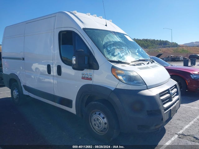 3C6TRVBGXJE159389 RAM Promaster 1500 High Roof 136 Wb