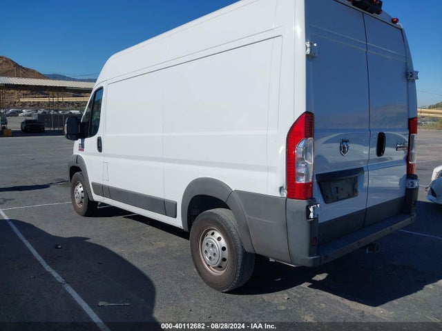 3C6TRVBGXJE159389 RAM Promaster 1500 High Roof 136 Wb