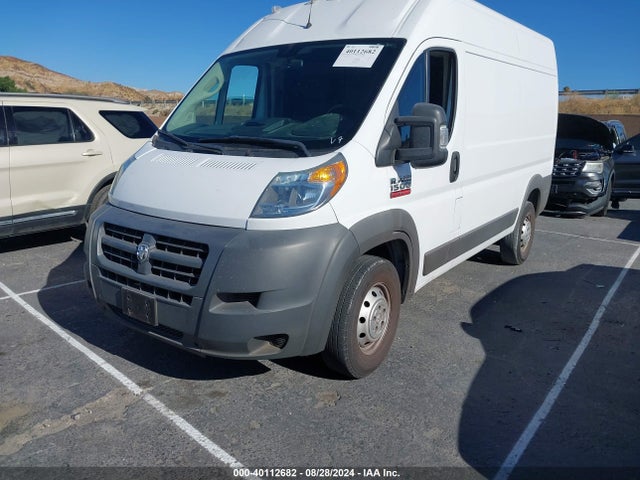3C6TRVBGXJE159389 RAM Promaster 1500 High Roof 136 Wb