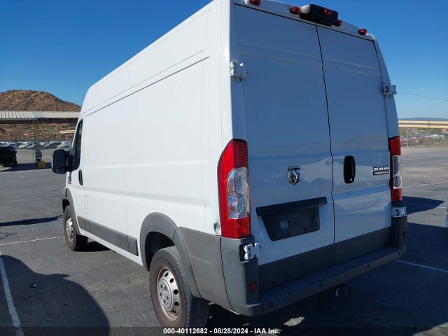 3C6TRVBGXJE159389 RAM Promaster 1500 High Roof 136 Wb