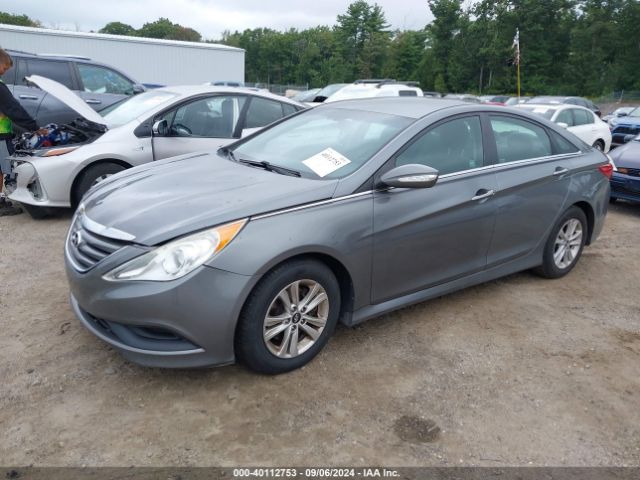 5NPEB4ACXEH861129 Hyundai SONATA GLS