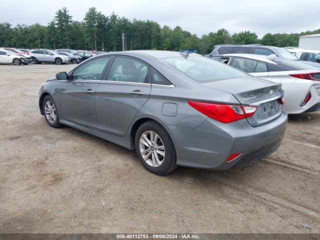 5NPEB4ACXEH861129 Hyundai SONATA GLS