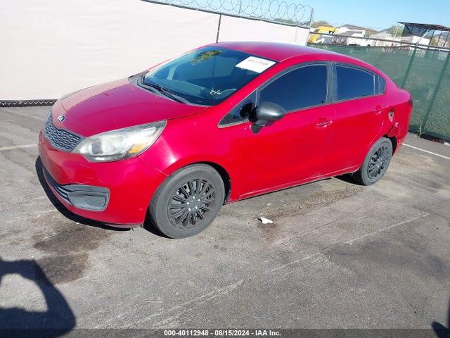 KIA RIO LX 2015 KNADM4A33F6437015 Image 2