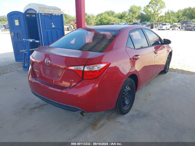 Toyota COROLLA LE 2015 2T1BURHE1FC285050 Image 4
