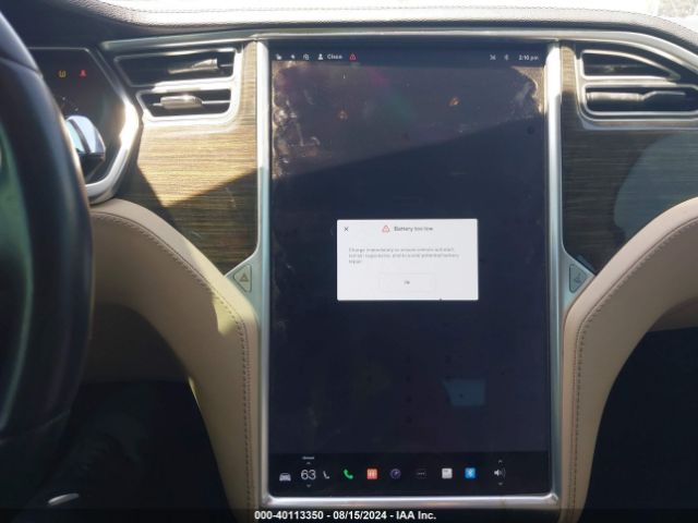 5YJSA1H13EFP38179 Tesla Model S P85