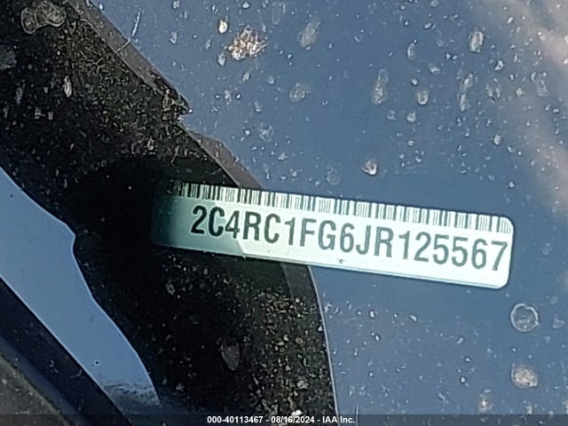 Chrysler Pacifica Touring Plus 2018 2C4RC1FG6JR125567 Image 9