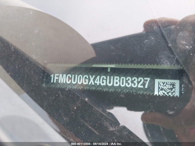 Ford ESCAPE SE 2016 1FMCU0GX4GUB03327 Image 9