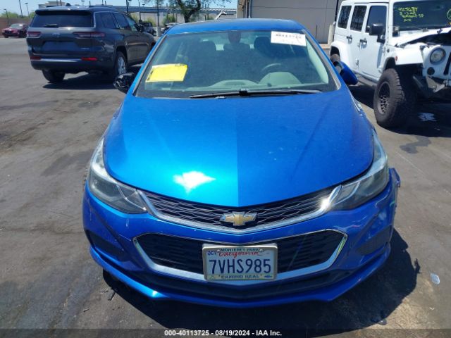 3G1BE6SM4HS510085 Chevrolet Cruze Lt Auto