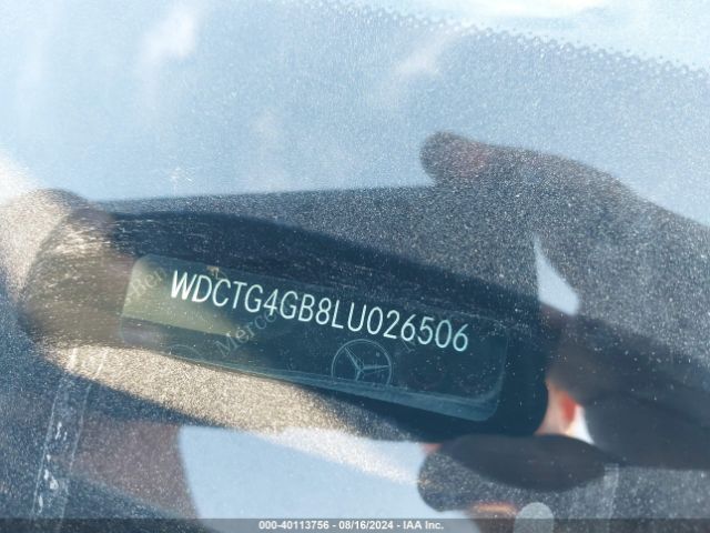 WDCTG4GB8LU026506 Mercedes-Benz Gla 250 4matic