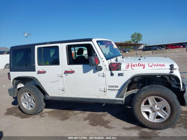 1C4BJWKG2HL524215 Jeep Wrangler Unlimited Sport Rhd 4x4