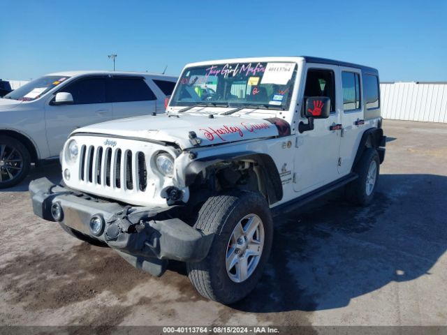 1C4BJWKG2HL524215 Jeep Wrangler Unlimited Sport Rhd 4x4