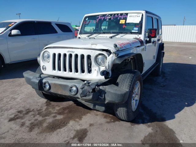 1C4BJWKG2HL524215 Jeep Wrangler Unlimited Sport Rhd 4x4