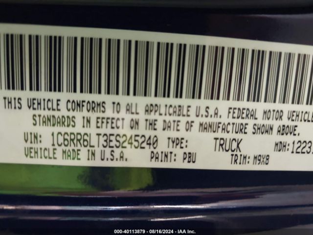 1C6RR6LT3ES245240 RAM 1500 Big Horn