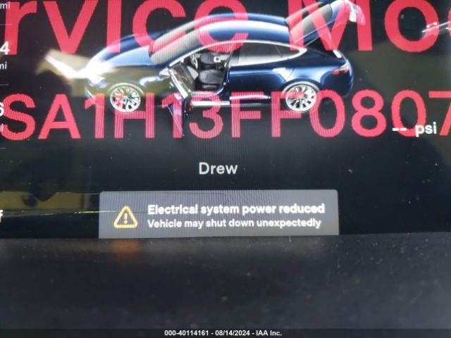5YJSA1H13FF080705 Tesla Model S 60/70/85