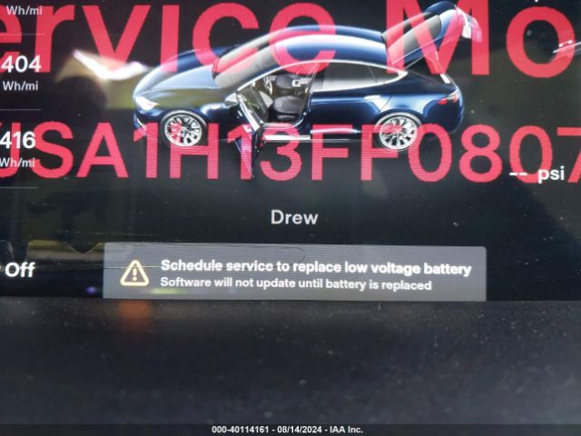 5YJSA1H13FF080705 Tesla Model S 60/70/85