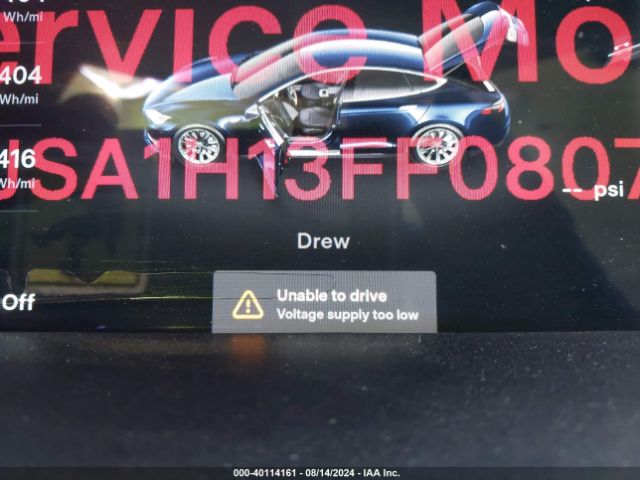 5YJSA1H13FF080705 Tesla Model S 60/70/85