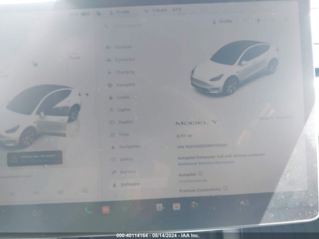 7SAYGDED5RF015600 Tesla Model Y