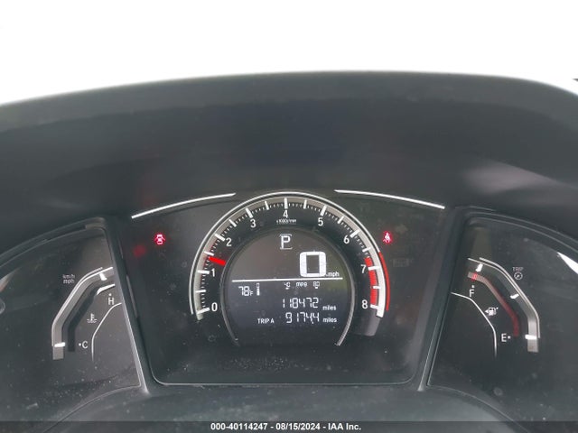 Honda Civic Lx 2018 19XFC2F53JE204199 Image 7