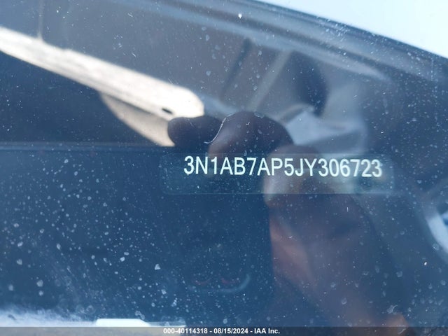 Nissan Sentra S/sl/sr/sv 2018 3N1AB7AP5JY306723 Image 9