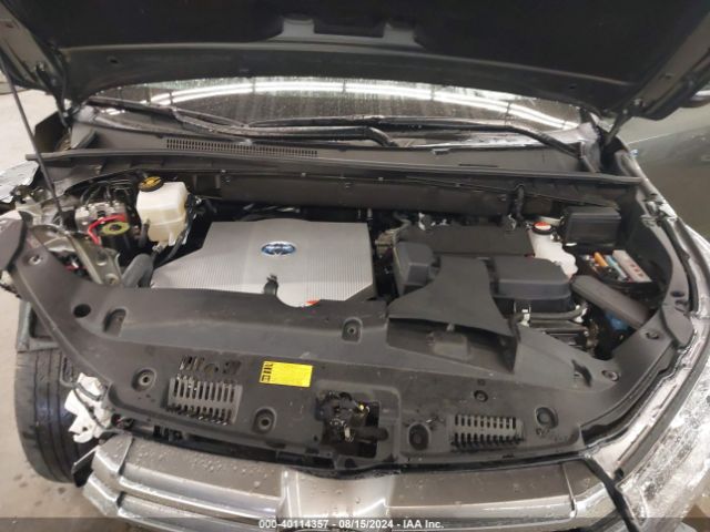 5TDDGRFH2HS030057 Toyota Highlander Hybrid Limited Platinum