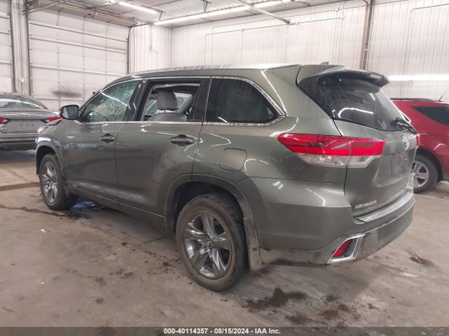 5TDDGRFH2HS030057 Toyota Highlander Hybrid Limited Platinum