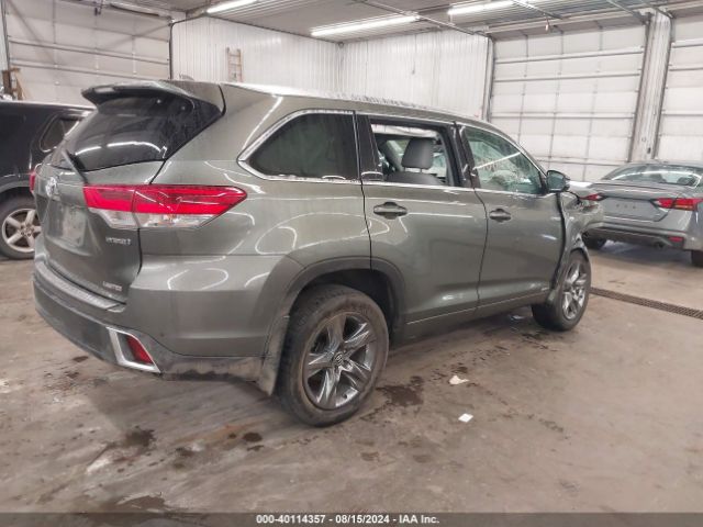 5TDDGRFH2HS030057 Toyota Highlander Hybrid Limited Platinum