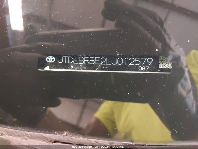 Toyota Corolla Hybrid Le 2020 JTDEBRBE2LJ012579 Image 17