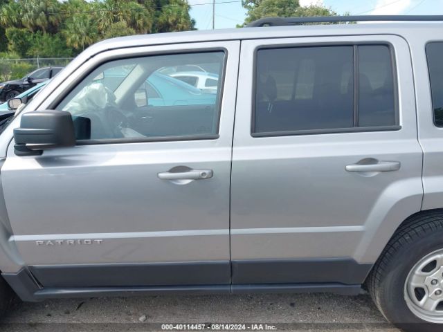 1C4NJPBA8HD149715 Jeep Patriot Sport Fwd